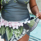 Marina West Swim Full Size Clear Waters Swim Dress in Aloha Forest