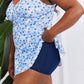 Marina West Swim Full Size Clear Waters Swim Dress in Blue
