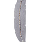 Pu Leather Fray Metal Bead Wrap Bracelet