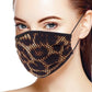Mesh Leopard And Camouflauge Print Face Mask