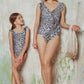 Marina West Swim Full Size Float On Ruffle Faux Wrap One-Piece in Cat