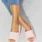 MMShoes Arms Around Me Open Toe Slide in Pink