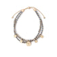 Coin Charm Beaded Adjustable Bracelet