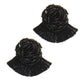 Pearl Cluster Tassel Post Drop Earring