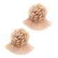 Pearl Cluster Tassel Post Drop Earring