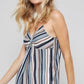 A Multi Stripes Camisole Top