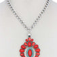 Multi Stone Pendant Necklace