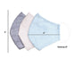 Made In Usa Unisex Fashionable, Reusable Washable, Cool Breathable Fabric Face Mask