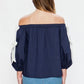 Off-the-shoulder Top