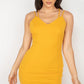 Crisscross Double Spaghetti Dress