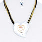 Fashion Triple Heart Pendant Necklace And Earring Set