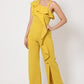 One Shoulder Ruffle Jumpsuit