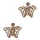 Butterfly Beaded Fashion Earrings