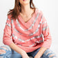 3/4 Sleeves Special Washed Boxy Cotton Slub Top