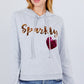 Sparkly Sequins Hoodie Pullover