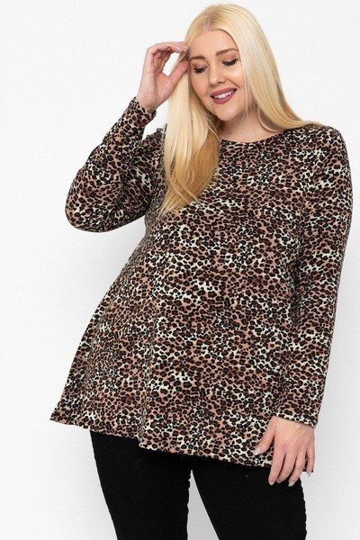 Cheetah Print Tunic