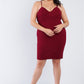 Plus Size Mini Sweetheart Dress