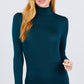 Turtle Neck Rayon Jersey Top