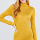 Turtle Neck Rayon Jersey Top