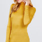 Turtle Neck Rayon Jersey Top
