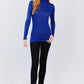 Turtle Neck Rayon Jersey Top