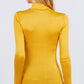 Turtle Neck Rayon Jersey Top