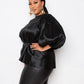 Voluminous Top With Waist Tie