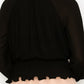 Ruffle Pleats Peplum Top