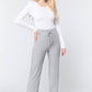 Solid Cotton Pajama Pants