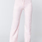 Solid Cotton Pajama Pants