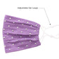3d Shiny Silver Metal Studs Cotton Fashion Face Mask