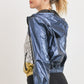 Metallic Colorblock Jacket
