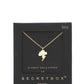 Secret Box Lighting Bolt Charm Necklace
