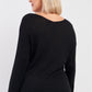 Plus "free As A Bird" Logo Knit Sweater