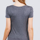 V-neck Rayon Jersey Top