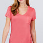 V-neck Rayon Jersey Top