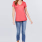 V-neck Rayon Jersey Top