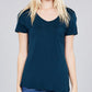 V-neck Rayon Jersey Top
