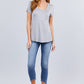 V-neck Rayon Jersey Top