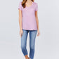 V-neck Rayon Jersey Top