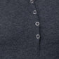Short Slv V-neck Henley Knit Top