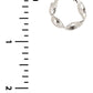 Metal Twist Hoop Earring
