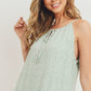 Ruffled Floral Sleeveless Dress