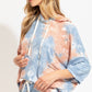 Knit Tie Dye Hoodie