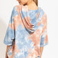 Knit Tie Dye Hoodie