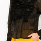 Ruffle Trim Long Sleeve Blouse