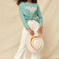 A Mineral Washed Knit Top