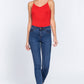 V-neck 2 Ply Cami Bodysuit