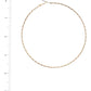 Textured Lined Metal Hoop Earring