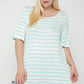 Striped Tunic, Featuring Flattering Flared Sleeve